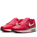Nike Air Max 1 Red & Cream Sneakers with Viva Tejas Details