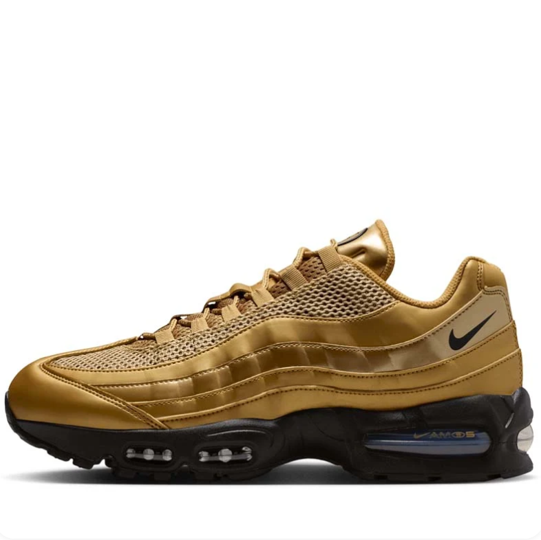 Nike Air Max 95 Wheat Brown Sneakers with Black Soles