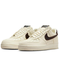 Nike Air Force 1 Low Cream & Dark Brown Sneakers